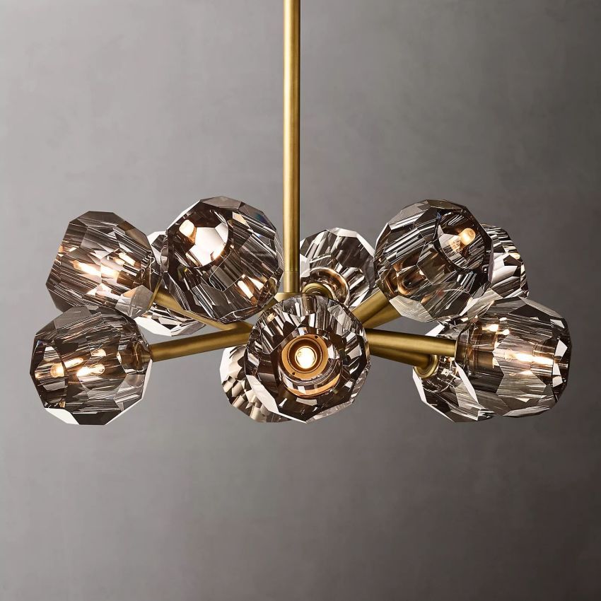 Bille De Crystal Round Chandelier 24''