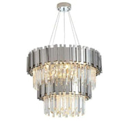 Blus Lighting Bobon Antoine Crystal Round Chandelier