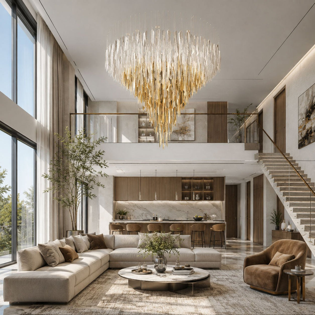 Breeze Chandelier - Vakkerlight
