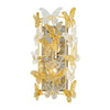 Butterfly 2 Lights Crystal  Wall Sconce - blushlighting