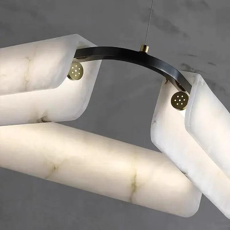 Alabaster Modern Bedroom Chandeliers