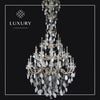 Classical 30 Light Pure Rock Crystal Chandelier