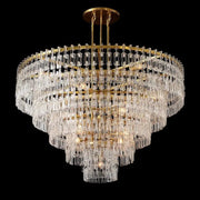 Marignans Tiered Round Glass Chandelier Light