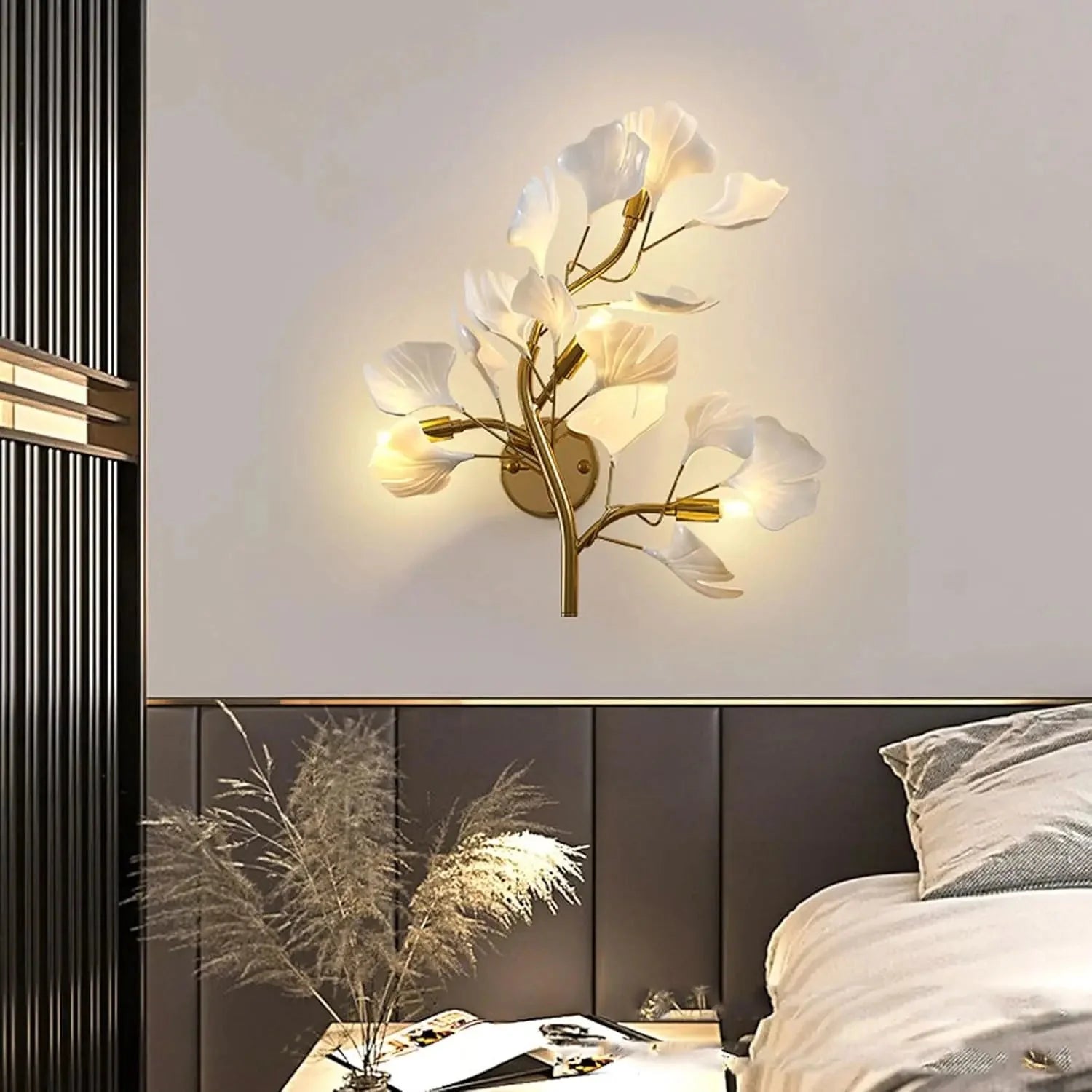 Calla Modern Leaf Wall Lamp Blushlighting