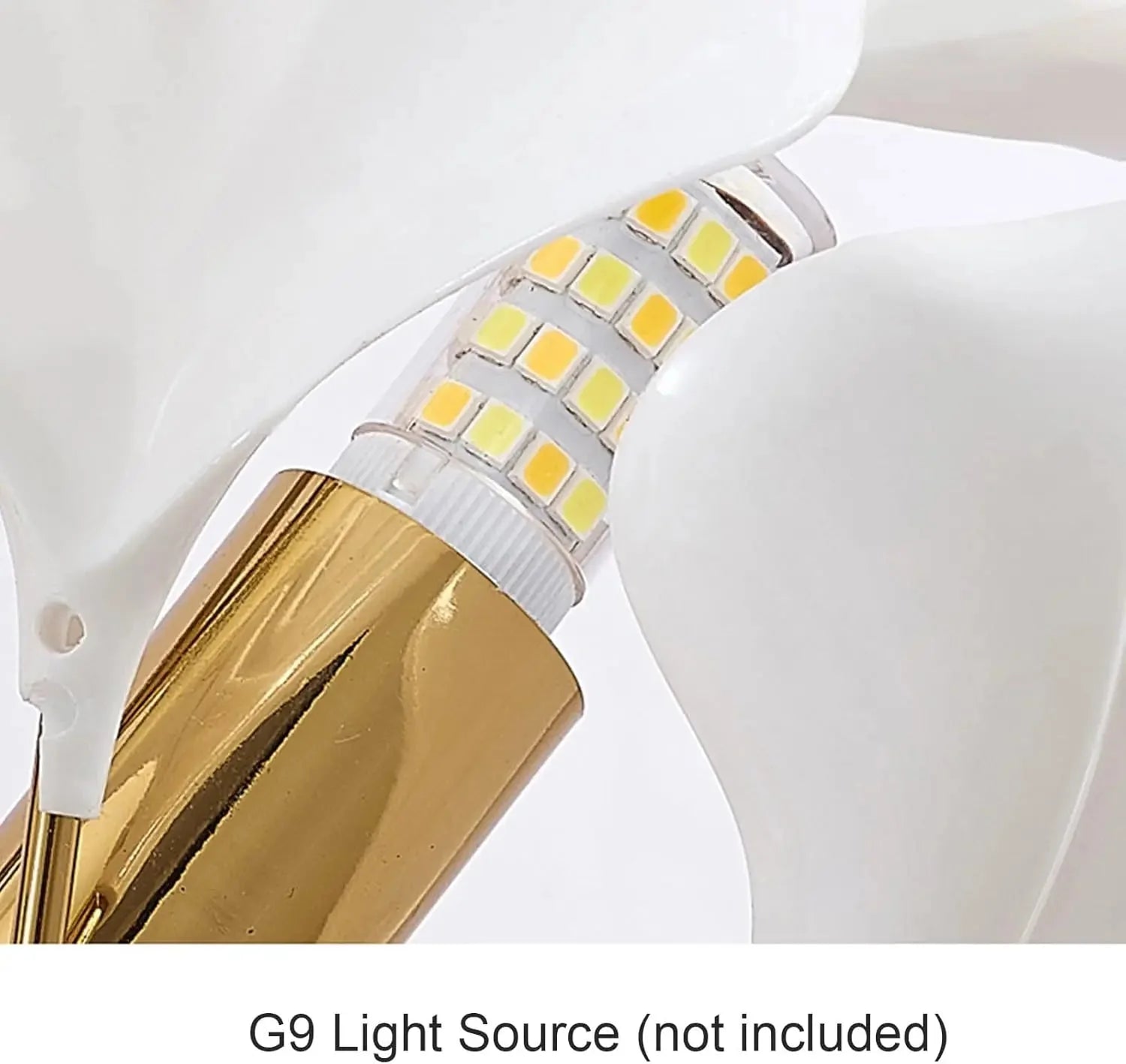 Calla Modern Leaf Wall Lamp Blushlighting