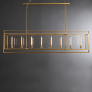 Caspian Rectangular Modern Chandelier 72"