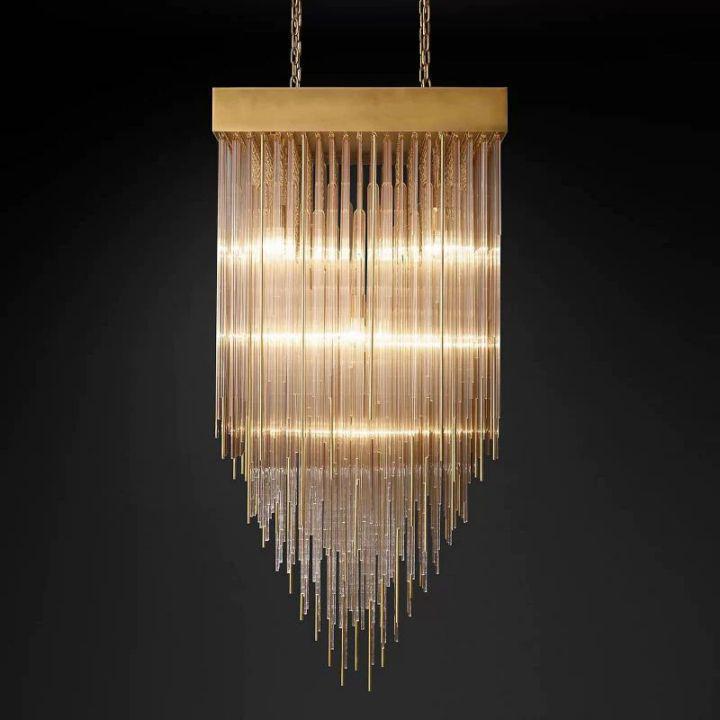 Casa Square Chandelier 30"