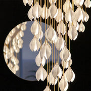 Blus Lighting Luxury Bloom Ceramic Chandelier