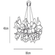 Circular Blossom Chandelier