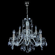 Classical Maniera 6 Light Crystal Glass Chandelier