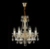 Classical Position 6 Light Crystal Glass Chandelier