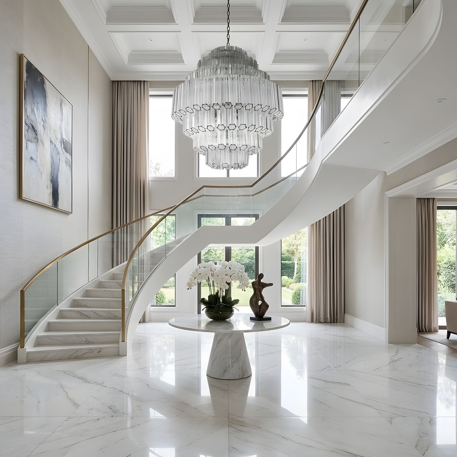 Clear Grande Palermo Chandelier - Vakkerlight