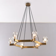 Conso Crystal Round Chandelier