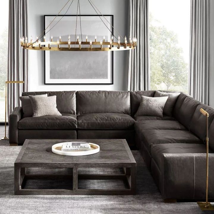 Camina Vintage Candelabra 2-Tier Round Chandelier 73''D