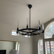 Celestia Candlestick Modern Round Chandelier 36", 48", 60"