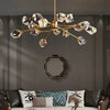 Blus Lighting Prism Crystal Modern Chandelier