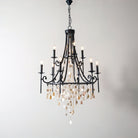 Tatum Lux Shell Crystal Chandelier - Blushlighting