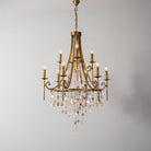 Tatum Lux Shell Crystal Chandelier - Blushlighting