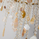 Tatum Lux Shell Crystal Chandelier - Blushlighting