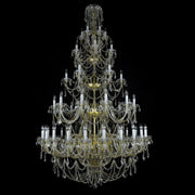 60/87/178-Light Extra Large Crystal Candle Chandelier