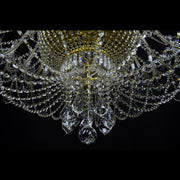 60/87/178-Light Extra Large Crystal Candle Chandelier