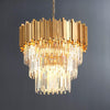 Blus Lighting Elian Kaia Crystal Pendant Chandelier