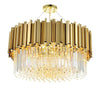 Blus Lighting Elian Round Crystal Chandelier