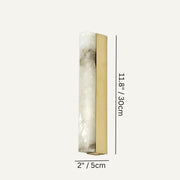 Eric Alabaster Wall Sconce