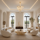 Eterea Crystal Rectangular Chandelier