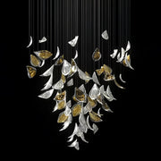 Floating Leaves Chandelier