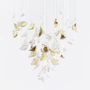 Floating Leaves Chandelier