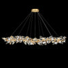 21026R3  71" Round Crystal Chandelier