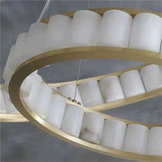 Alanbaster Ring Chandelier