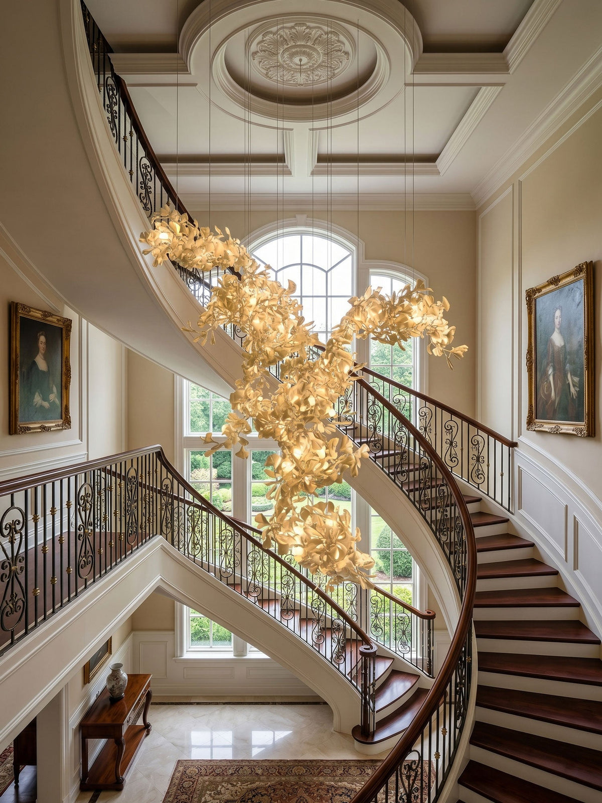 Gingko Combination Chandelier - Vakkerlight