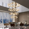 Blushlighting Rings Linear Branch Chandelier