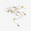 Niamh Glass Feathers Chandelier, Airy Customisable Chandelier For Lobby,Hallway,Staircase