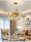 Blushlighting® Luxury black/gold crystal chandelier