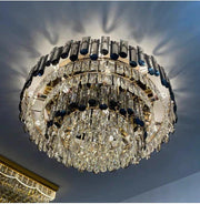 Blushlighting® Luxury living room, bedroom chandelier for ceiling.