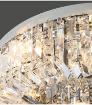 Blushlighting® Carcare | Eminent Drum Crystal Chandelier for Ceiling