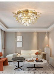 Blushlighting® New luxury ceiling chandelier for living space, bedroom.