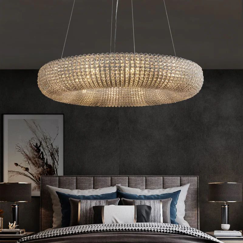 Halos Crystal Round LED Chandelier 32''