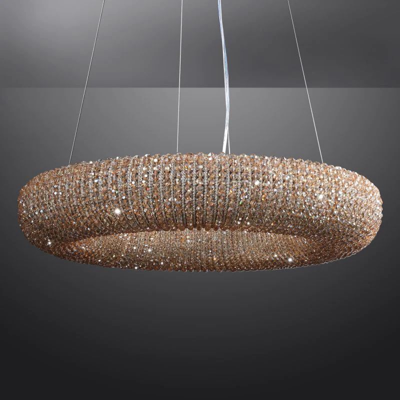 Halos Crystal Round LED Chandelier 32''