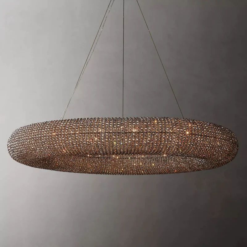 Halos Crystal Round LED Chandelier 60''