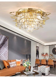 Blushlighting® New luxury ceiling chandelier for living space, bedroom.