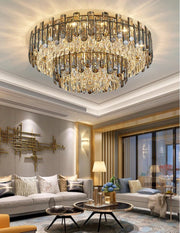 Blushlighting® Luxury living room, bedroom chandelier for ceiling. 31.5'' / Warm Light / Dimmable