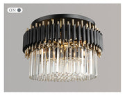 Blushlighting® Ceriale | Grand Black Modern Crystal Ceiling Chandelier