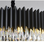 Blushlighting® New modern luxury black crystal sconce