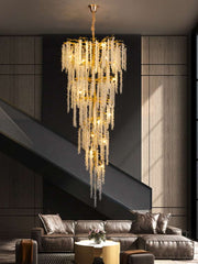 Albero Duplex Staircase Foyer Crystal Chandelier