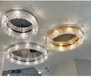 Blushlighting® Carcare | Eminent Drum Crystal Chandelier for Ceiling