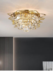 Blushlighting® New luxury ceiling chandelier for living space, bedroom.